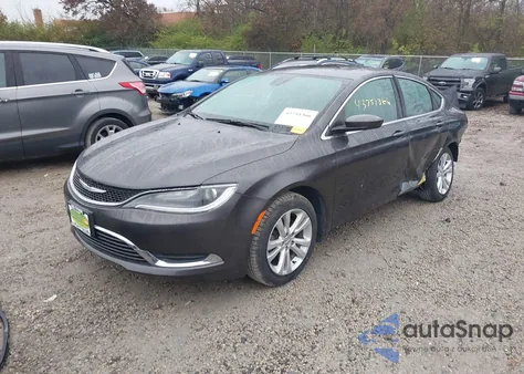 2016 Chrysler 200 Limited из США, поврежденный, VIN 1C3CCCAB2GN116582